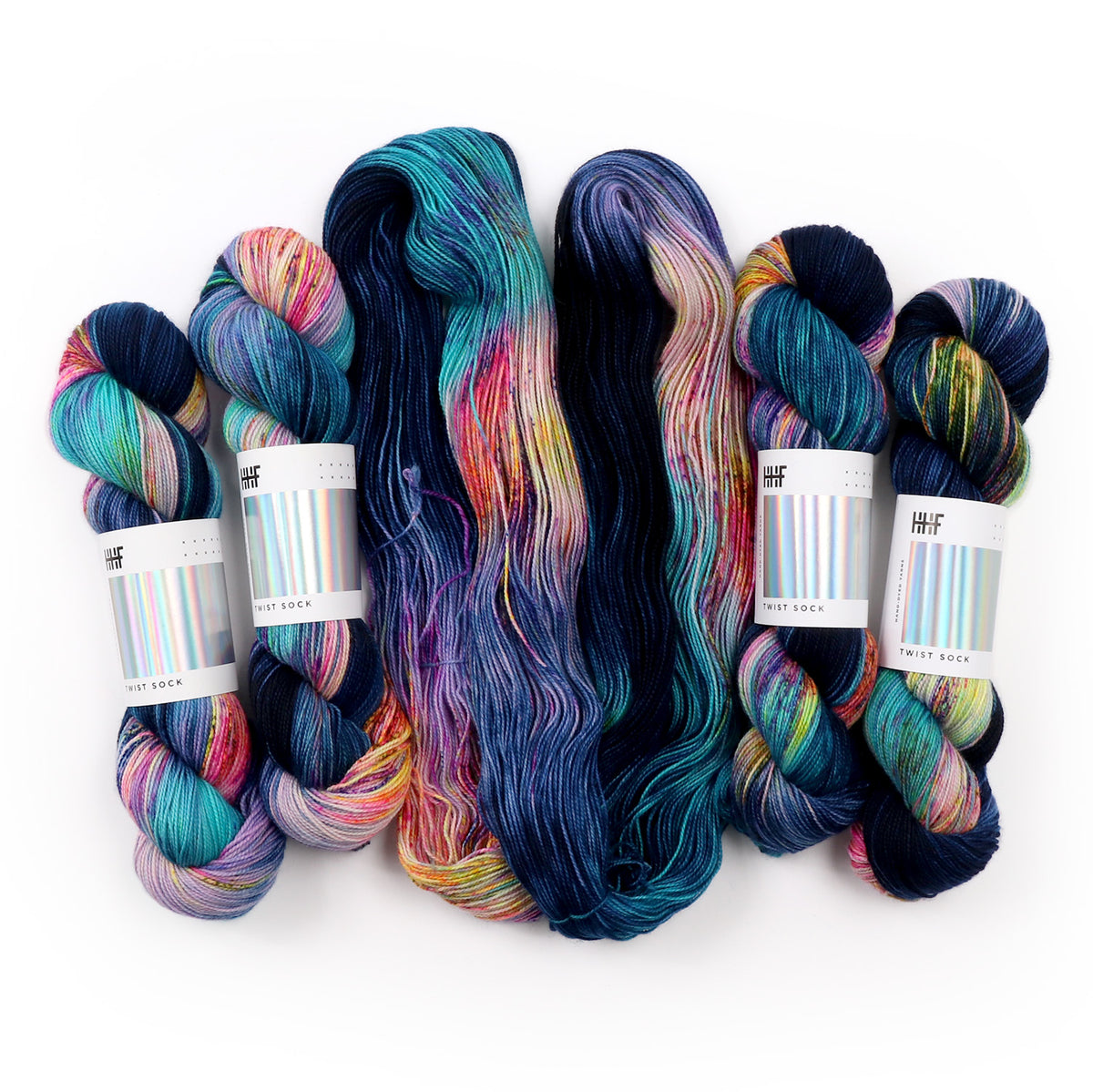 Midnight Lagoon, Custom Dye Order – Hedgehog Fibres