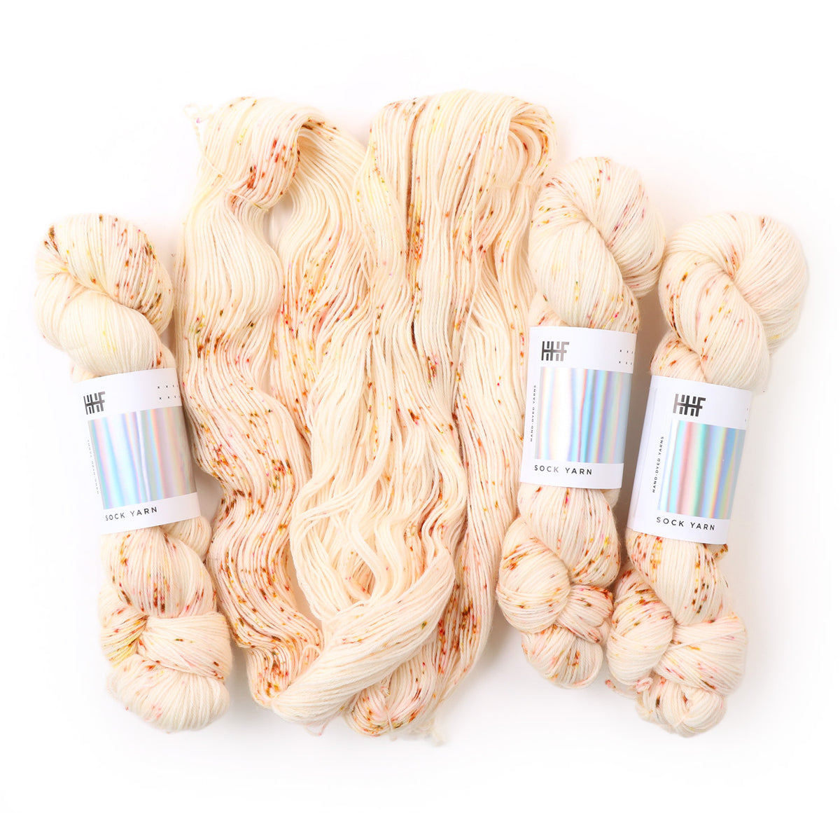 Hedgehog Fibres Tweedy yarn 3 high quality skeins!