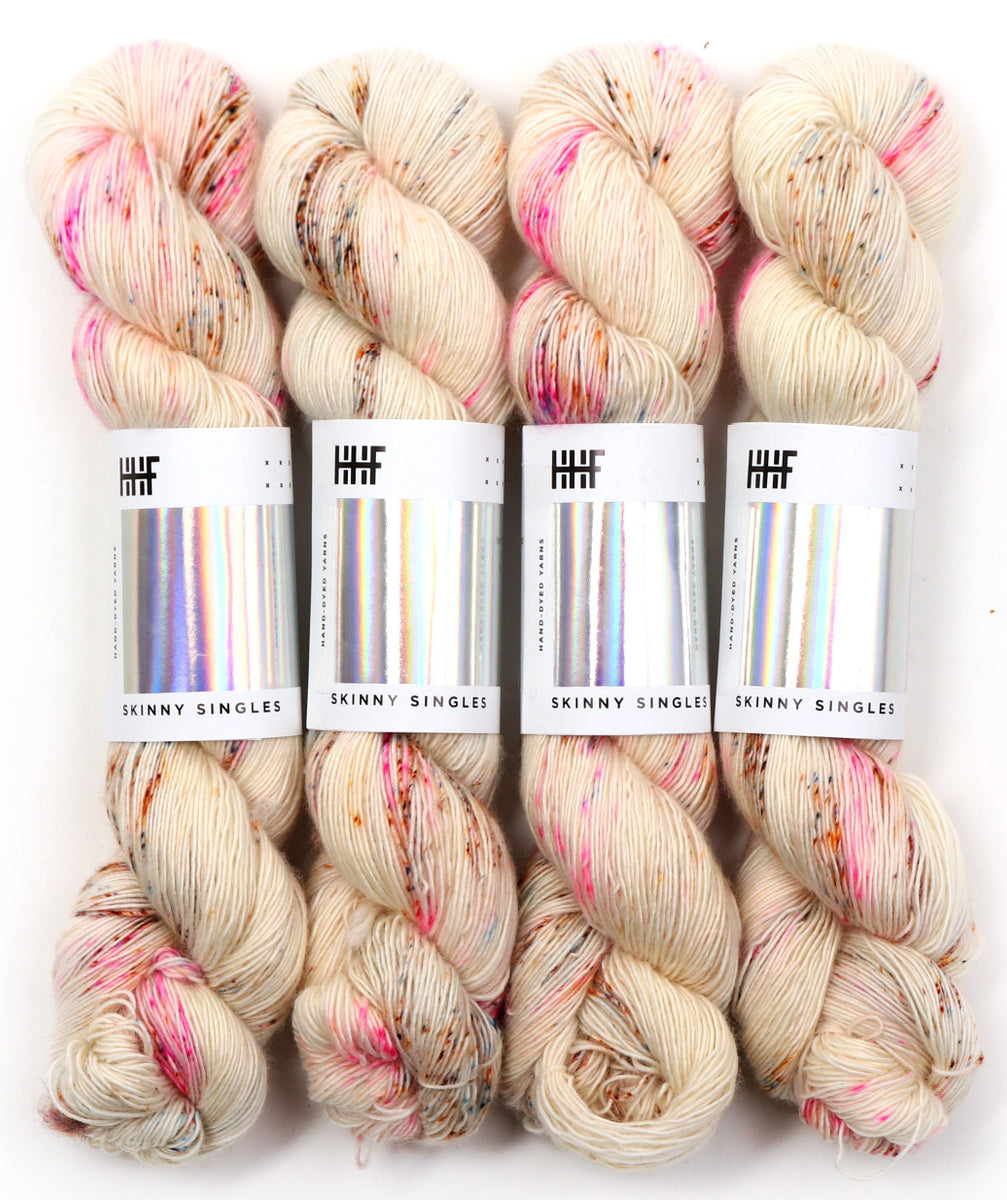 Hedgehog Fibres HHF ソックヤーン　手染め3カセ　Sock