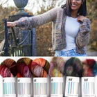 Fluffy Pouf Set 4206 (XS, S, M)