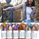 Fluffy Pouf Set 4208 (XS, S, M)