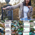 Fluffy Pouf Set 4216 (2XL, 3XL)
