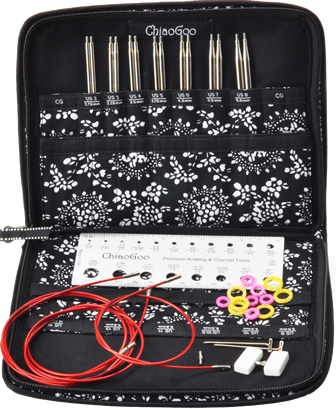 Online Chiaogoo Interchangeable Knitting Needle Set