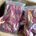 Potluck 0402,  Polwarth, Llama, Silk Top