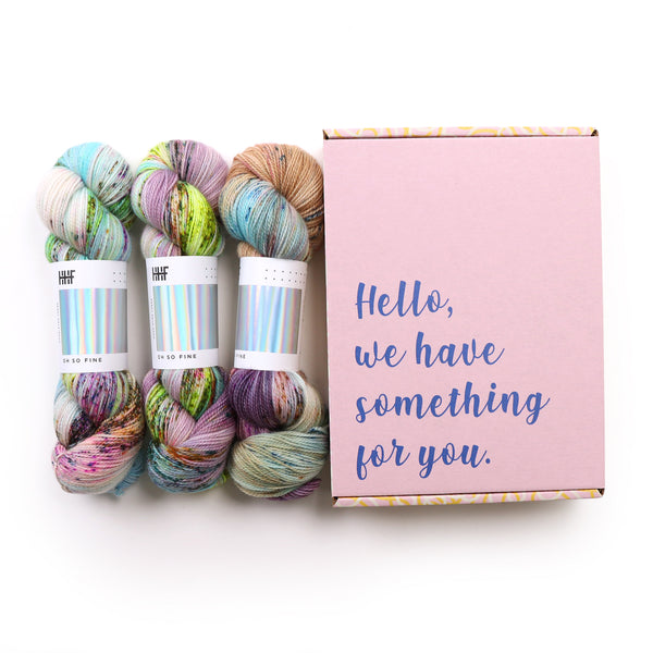 Fade of the Month Set, Oh So Fine (3 skeins)