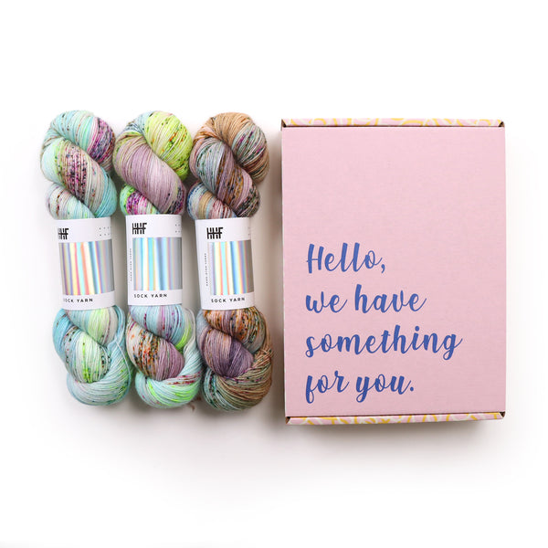 Fade of the Month Set, Sock Yarn (3 skeins)