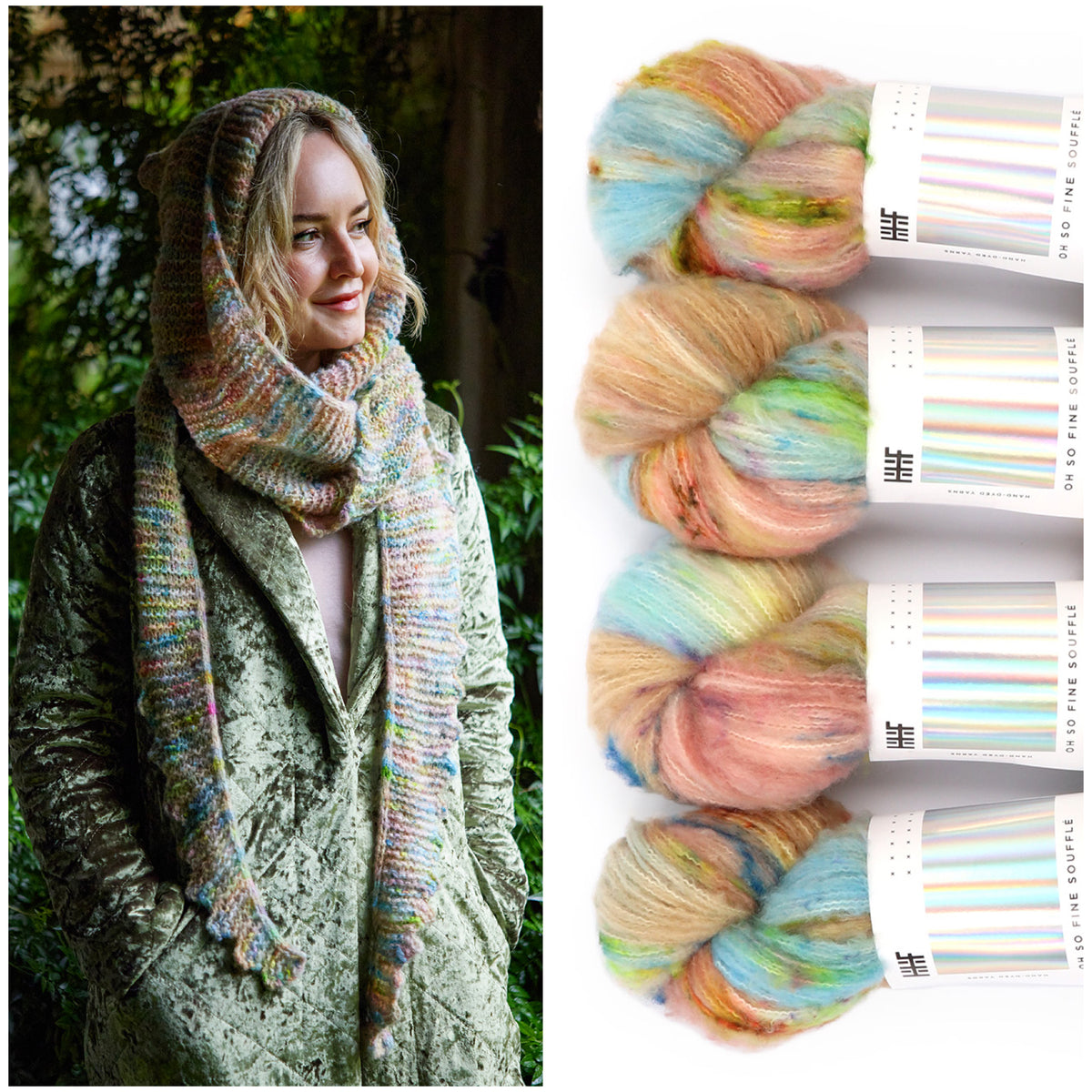 One Size: 2 skeins