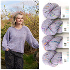 Cozy Tweedy Set - Amethyst