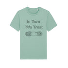 In Yarn We Trust T-shirt, Aloe