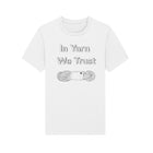 In Yarn We Trust T-shirt, White