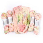 Peony, Silk Merino Lace