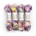 Rain on Violets, Twist Sock