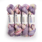 Rain on Violets, Merino Aran