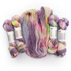 Rain on Violets, Twist Sock