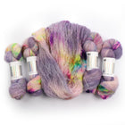 Rain on Violets, Alpaca Boucle