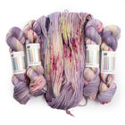 Rain on Violets, Merino Aran