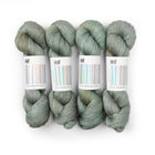 Sage, Silk Merino Lace
