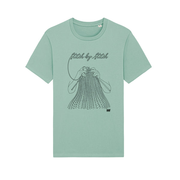 Stitch By Stitch T-shirt, Aloe