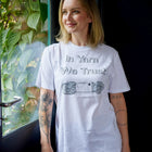 In Yarn We Trust T-shirt, White