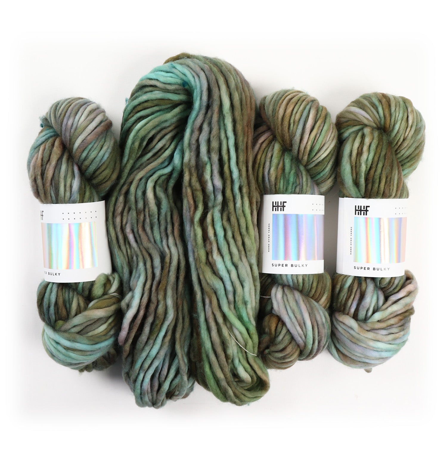 Hand dyed yarn | super bulky yarn | hand dyed merino wool yarn | indie dyed  wool | Blossom